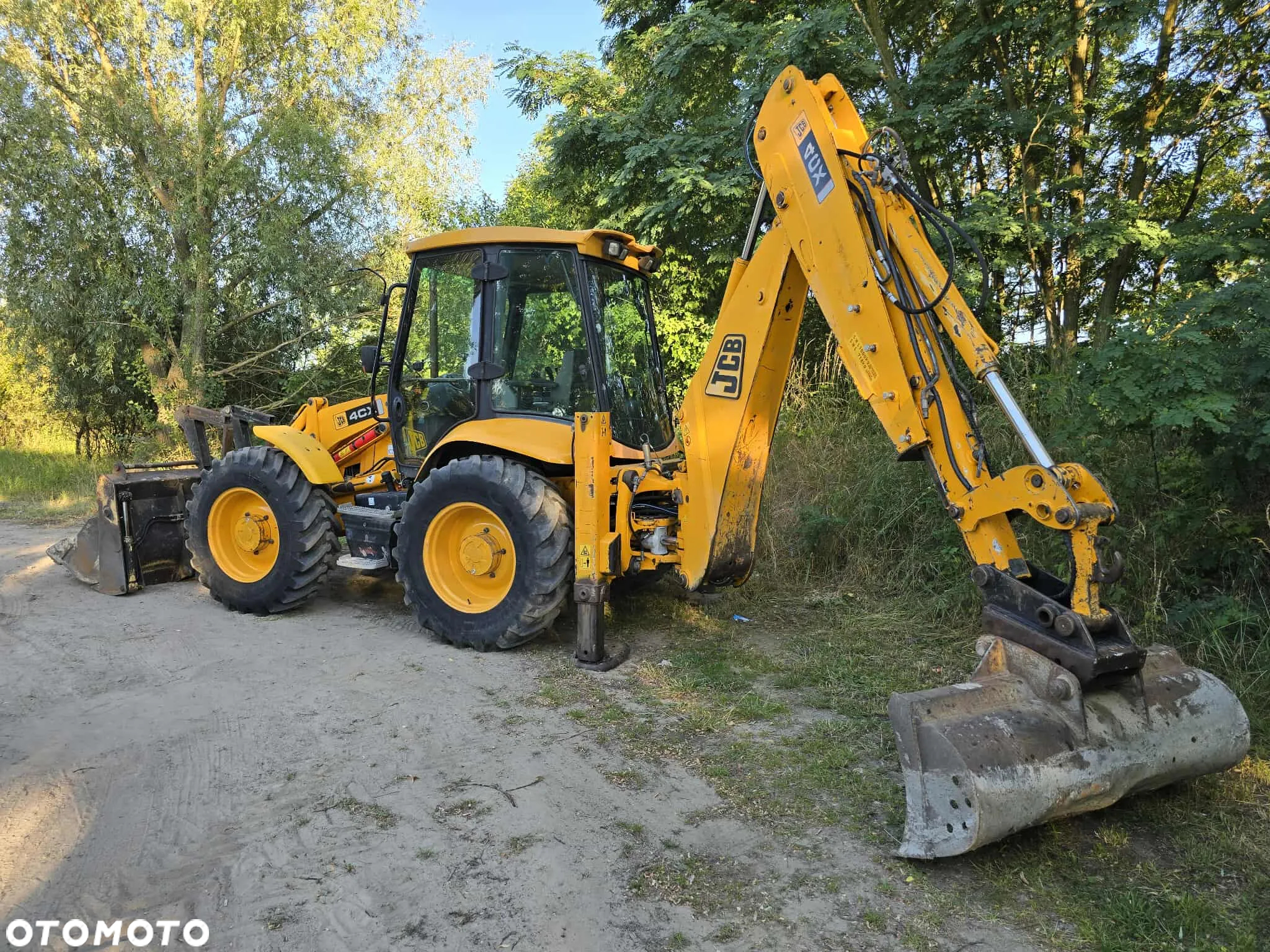 JCB 4CX JOYSTICK HYDRO PRZESUW SALON PL - 7