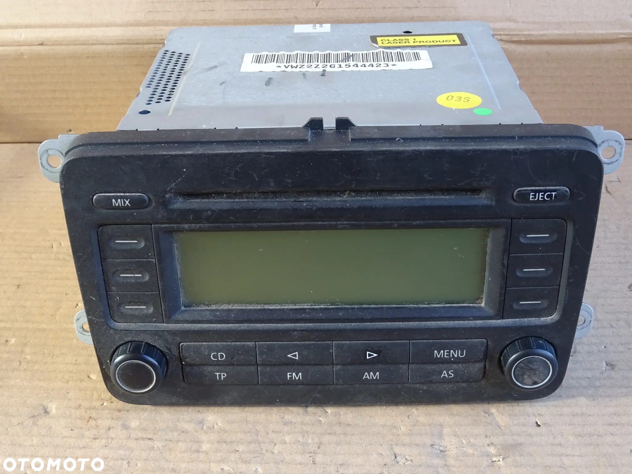 RADIO ODTWARZACZ RCD300 VW TOURAN CADDY GOLF PASSAT ZMIENIARKA - 2