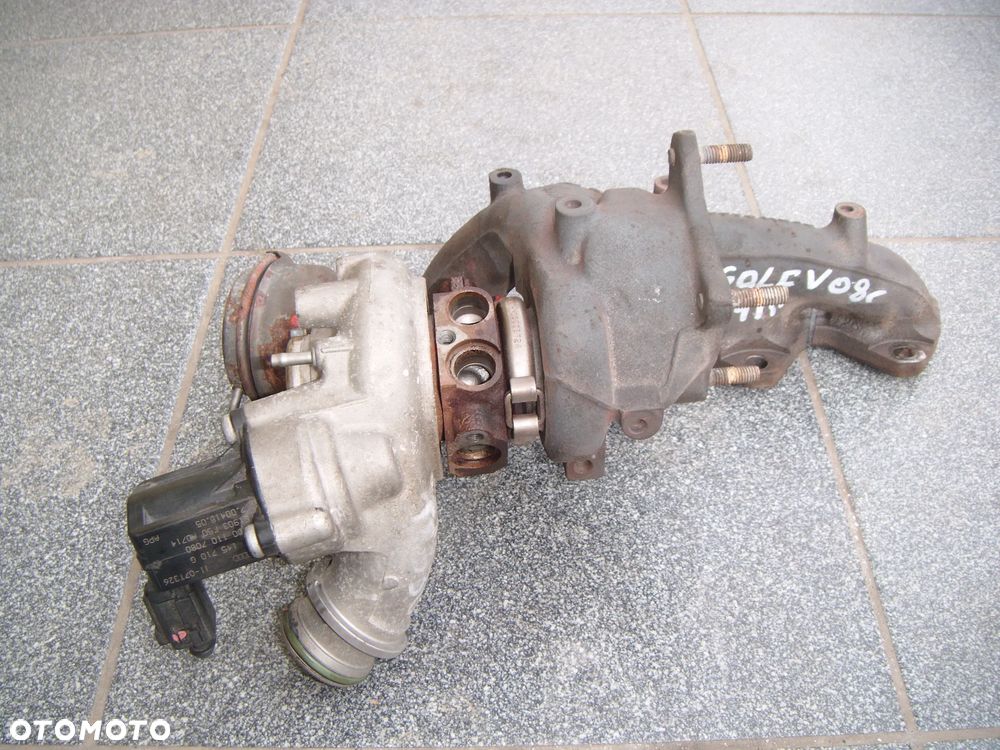 vw golf V 1.4 tsi 08r turbo- turbina - 2