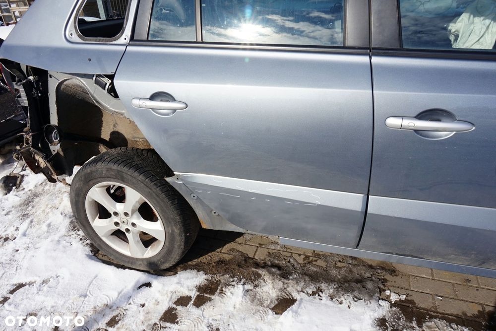 DRZWI TYLNE PRAWE KOLEOS I PH1 SUV TEKXB  SZARY RENAULT 2007-2013 - 4