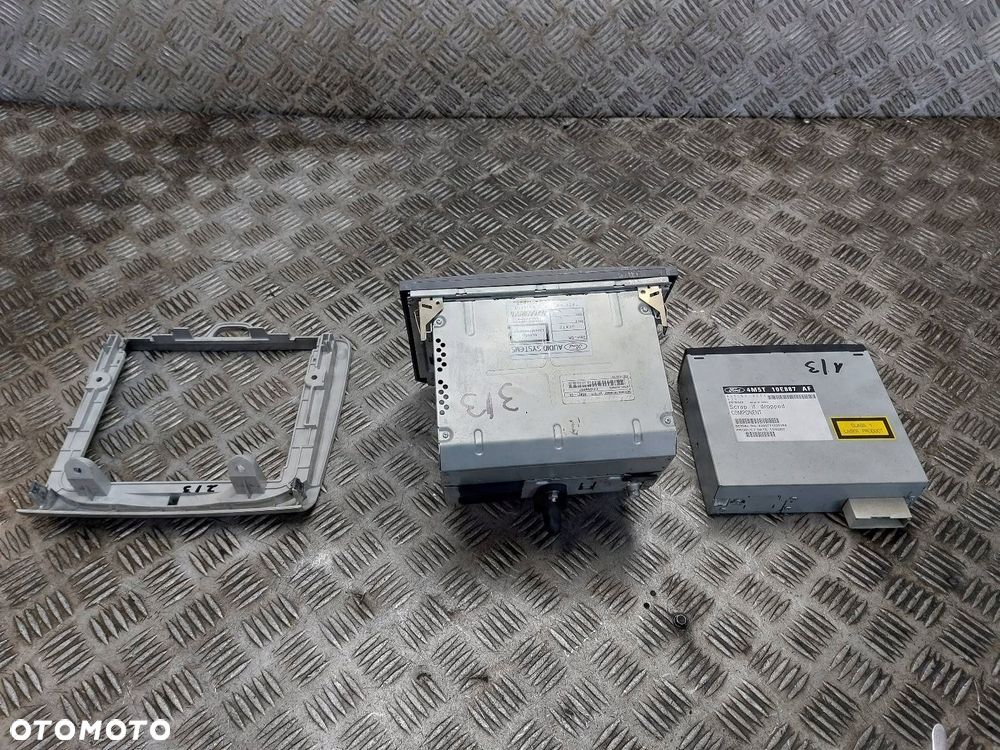 RADIO ODTWARZACZ + ZMIENIARKA + RAMKA FORD FOCUS MK2 4M51-18522-FCW - 5