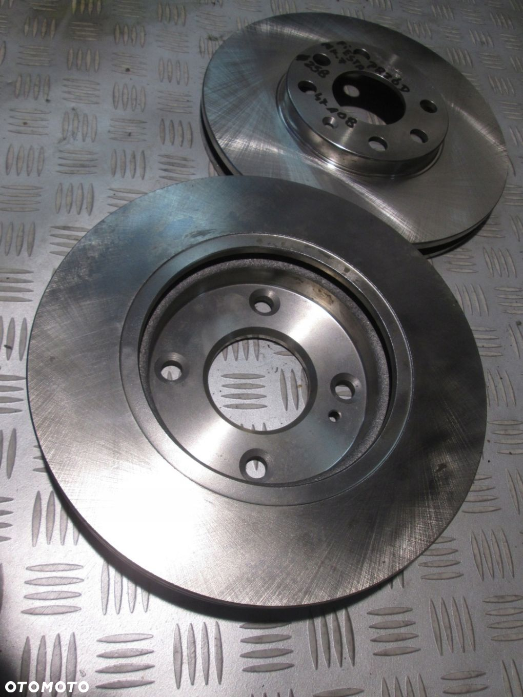 Tarcze hamulcowe przód FORD FIESTA VI 2008- 258x23 4X108 - 3