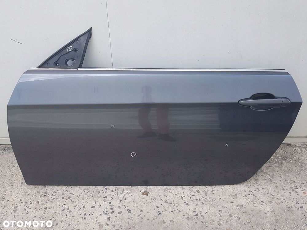 BMW 3 E93 CABRIO 06-13r E92 DRZWI LEWE A22 SPARKLING GRAPHITE - 1