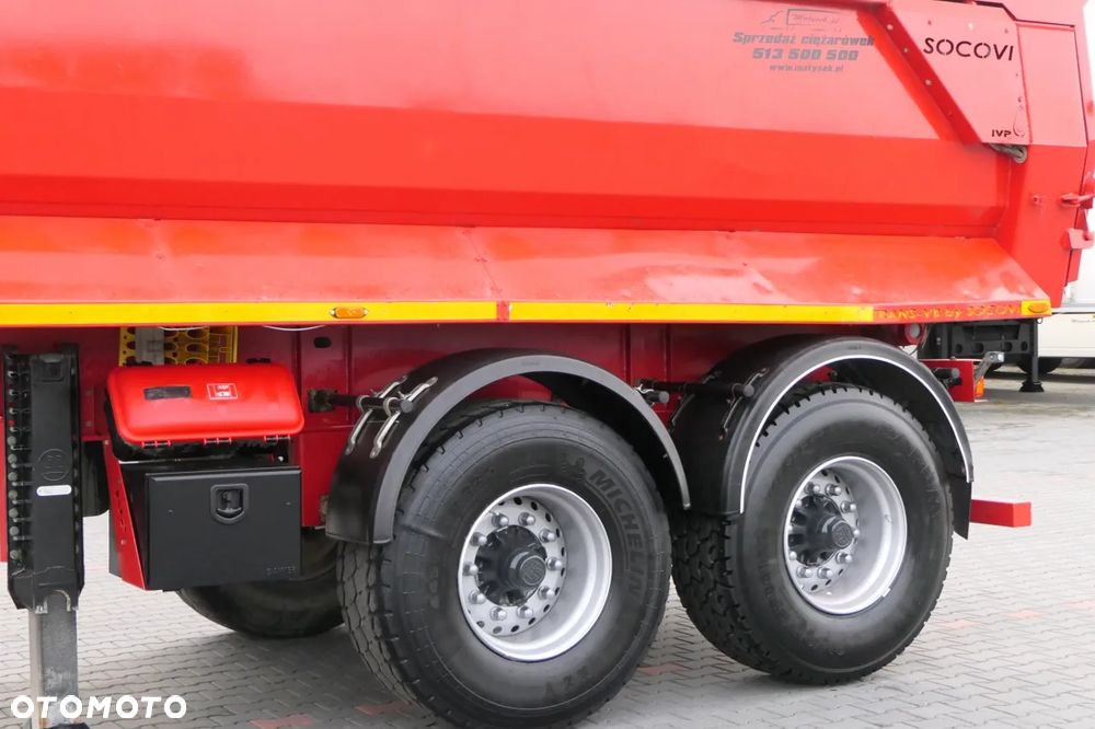 Inny CIMAR / WYWROTKA STALOWA / 19 M3 / 2 OSIE / 2018 ROK / HYDRAULICZNA KLAPA - 12