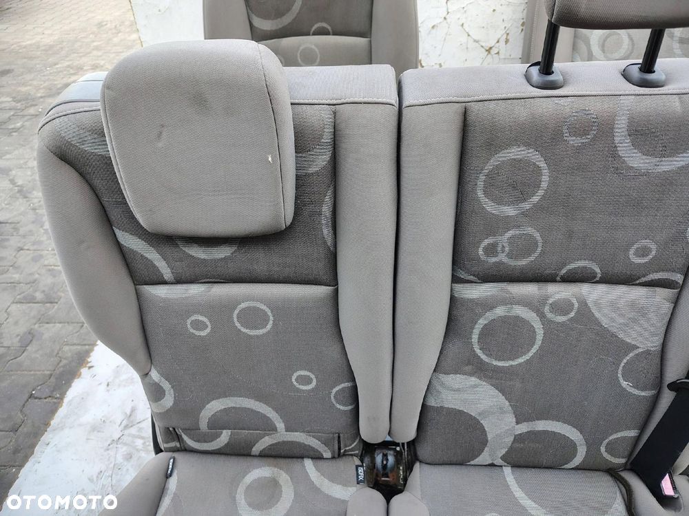 FOTEL FOTELE KANAPA KOMPLET RENAULT KANGOO 2 II - 3