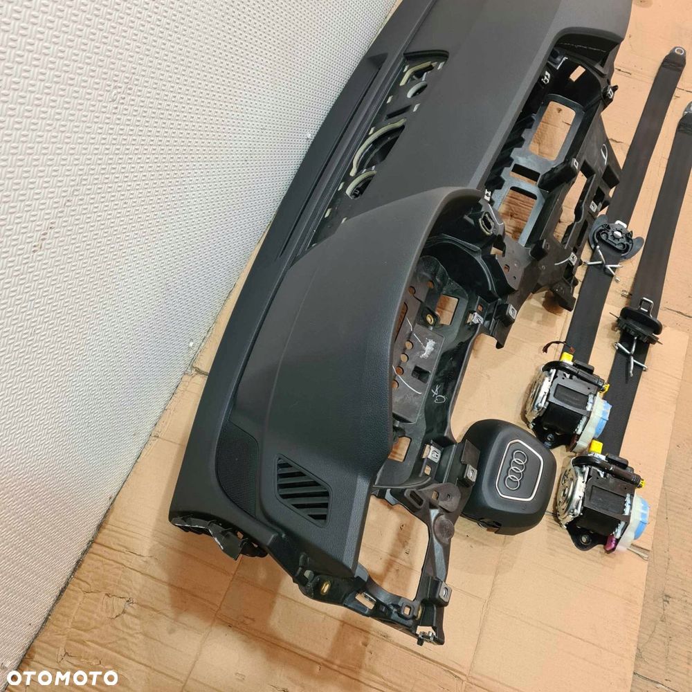 audi q5 80a 80b konsola kokpit deska pasy airbag - 7