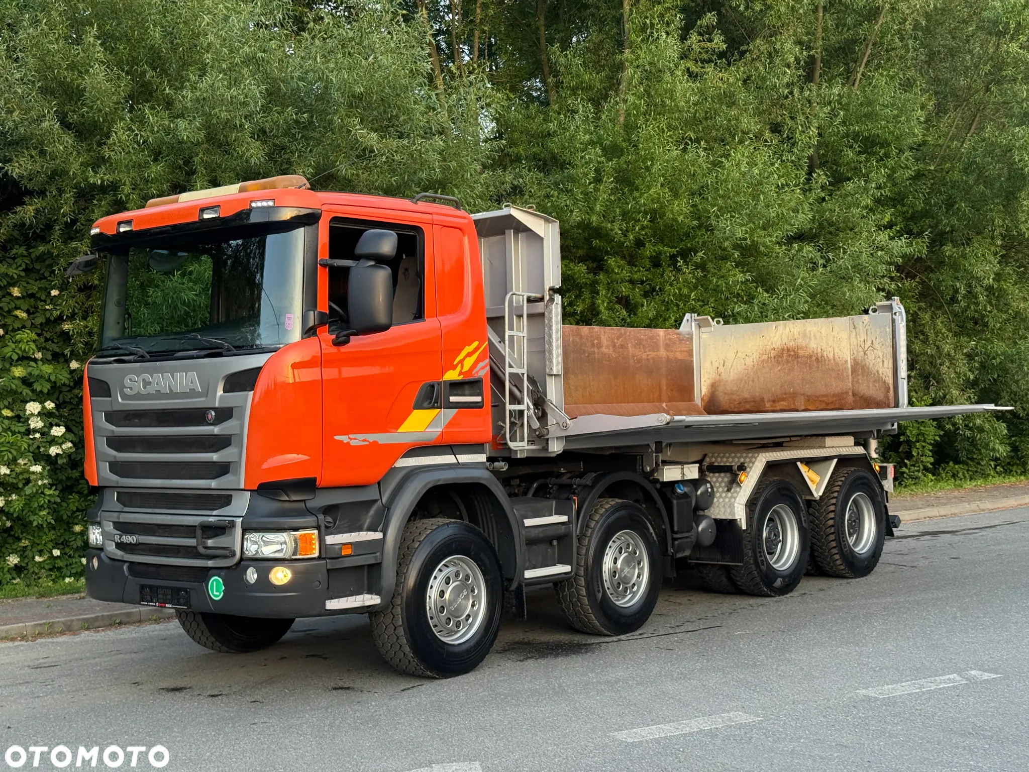 Scania * Kiper * Wywrotka *  Scania R490 * 8X4 * Bordmatic * Jak Nowy * Stan Perfekcyjny * Sprowadzony - 10