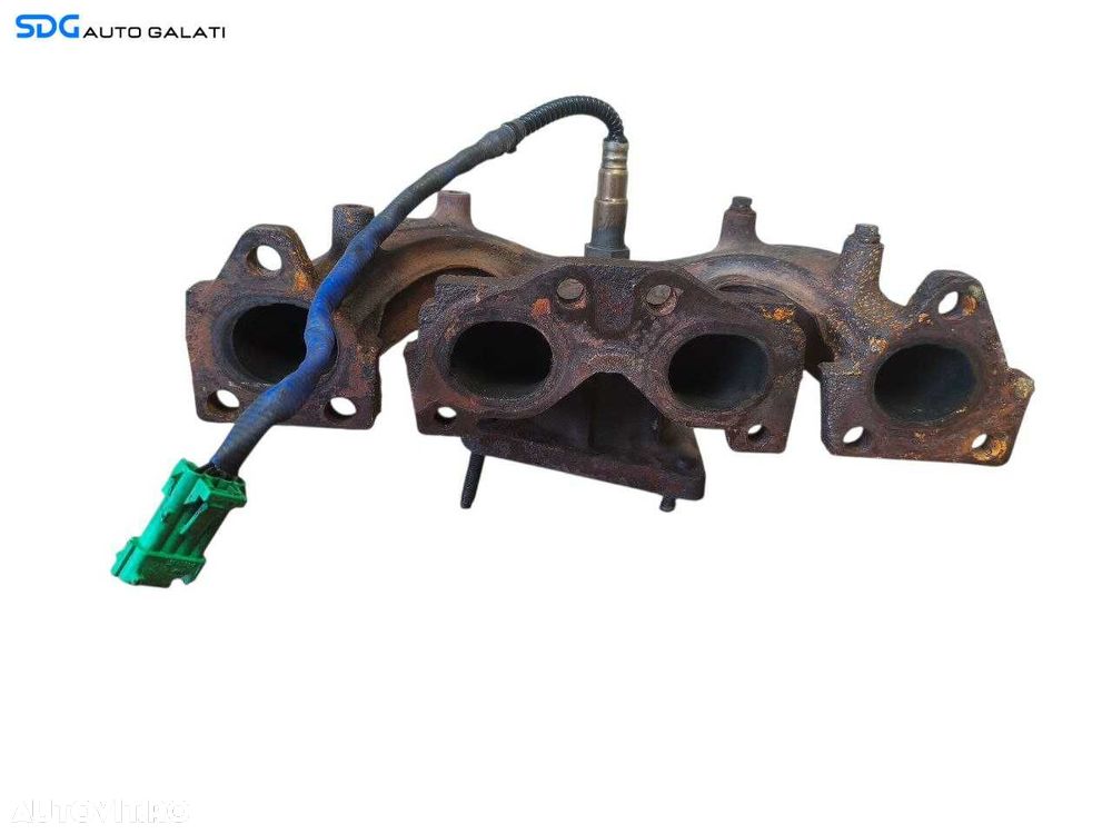 Galerie Evacuare Citroen C4 1.6 B NFU 2004 - 2010 ( Carcasă Mufă Puțin Crăpată ) [LR1855] - 1