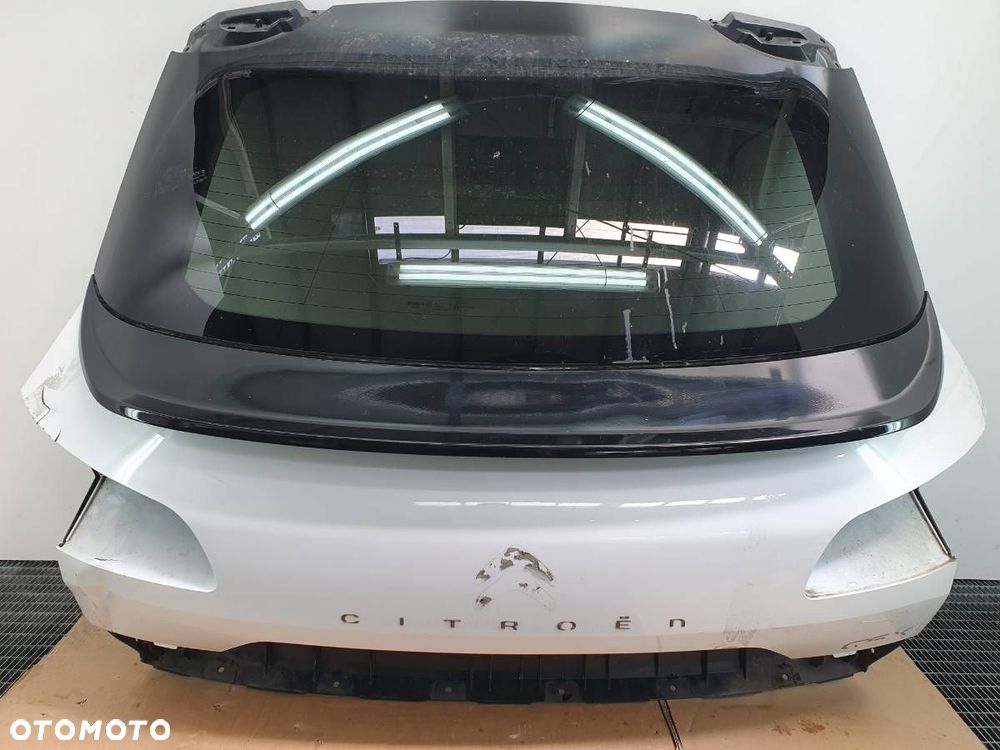 KLAPA TYŁ SZYBA TYLNA BAGAŻNIKA CITROEN C5 X USZKODZONA - 1