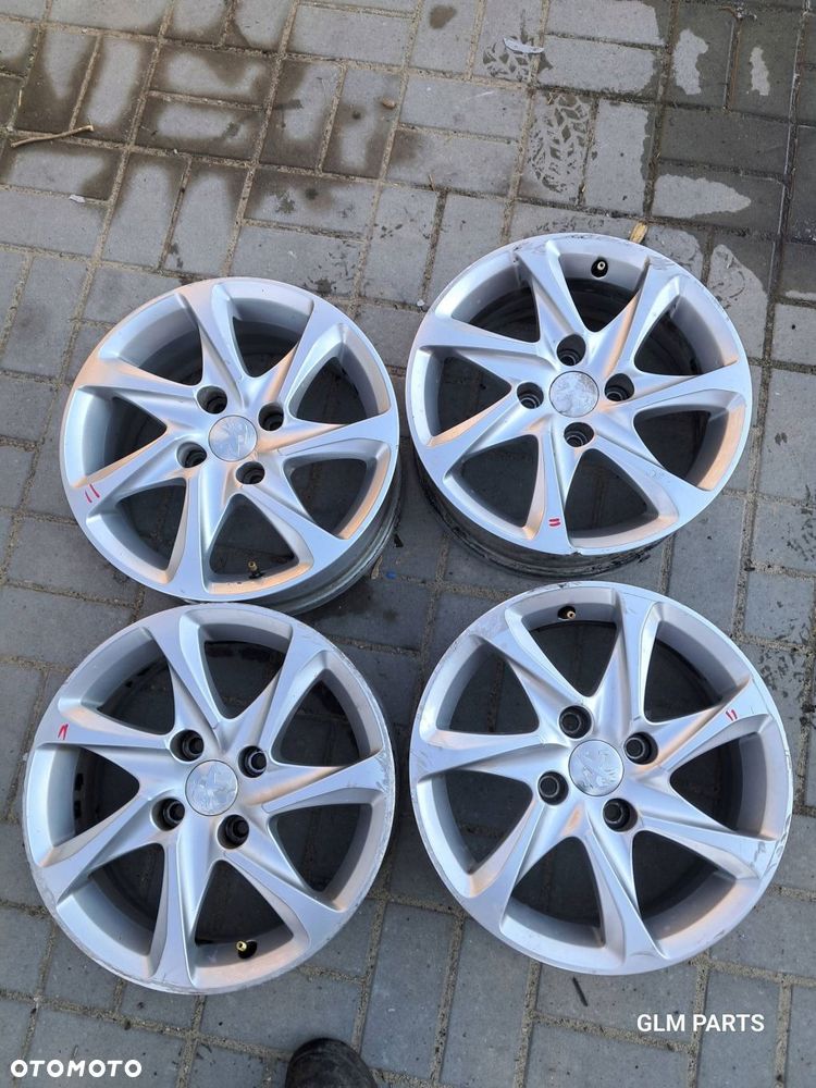 peugeot 208 felgi aluminiowe 15" 9673773577 et23 6j 4x108 - 1