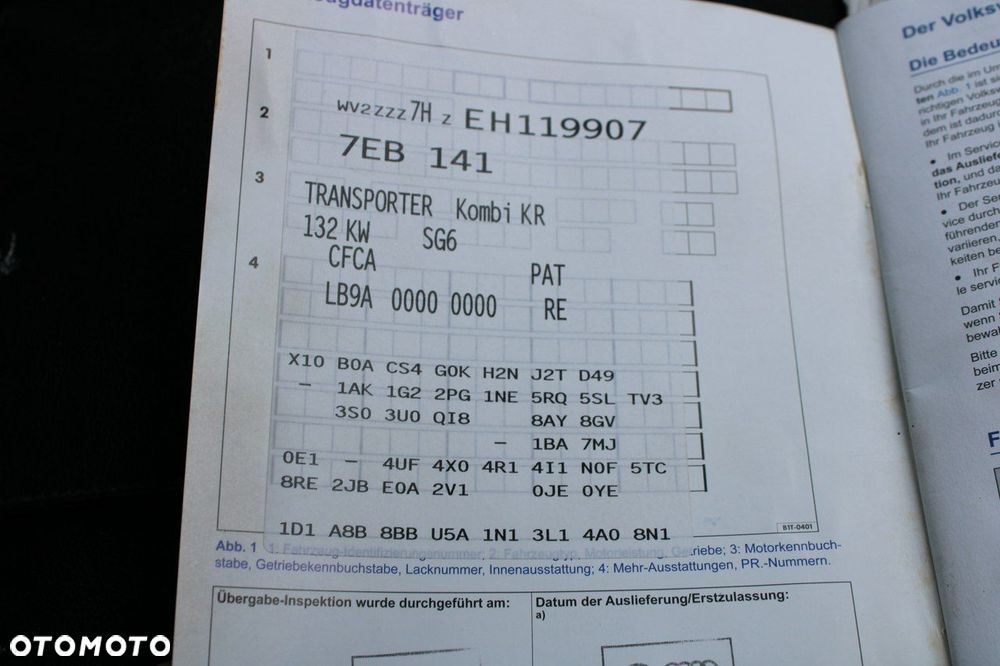 Volkswagen Transporter L1H1 - 36