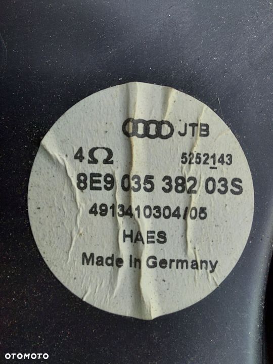 Audi A4 B6 glosnik tuba z bagaznika kombi 02-05 - 4