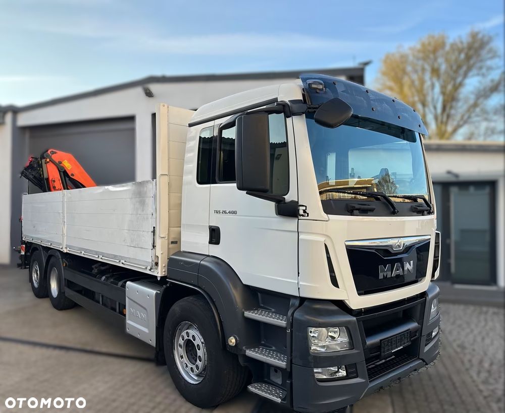 MAN TGS 26.400 6x2 Euro 6 | Palfinger PK 22002 EH | Pilot | 4x Hydrauliczny Wysuw | EURO 6 - 1