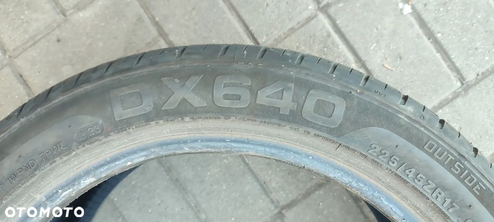 OPONY LETNIE 225/45R17 DAVANTI Dx640 (2123) 7 mm LATO PARA 2 SZTUKI - 5