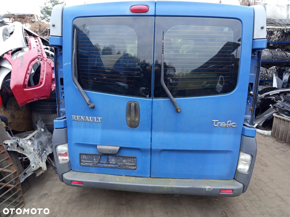 ZDERZAK TYLNI TYŁ RENAULT TRAFIC 01-06 ZDERZAK NAROŻNIKI KOMPLET - 2