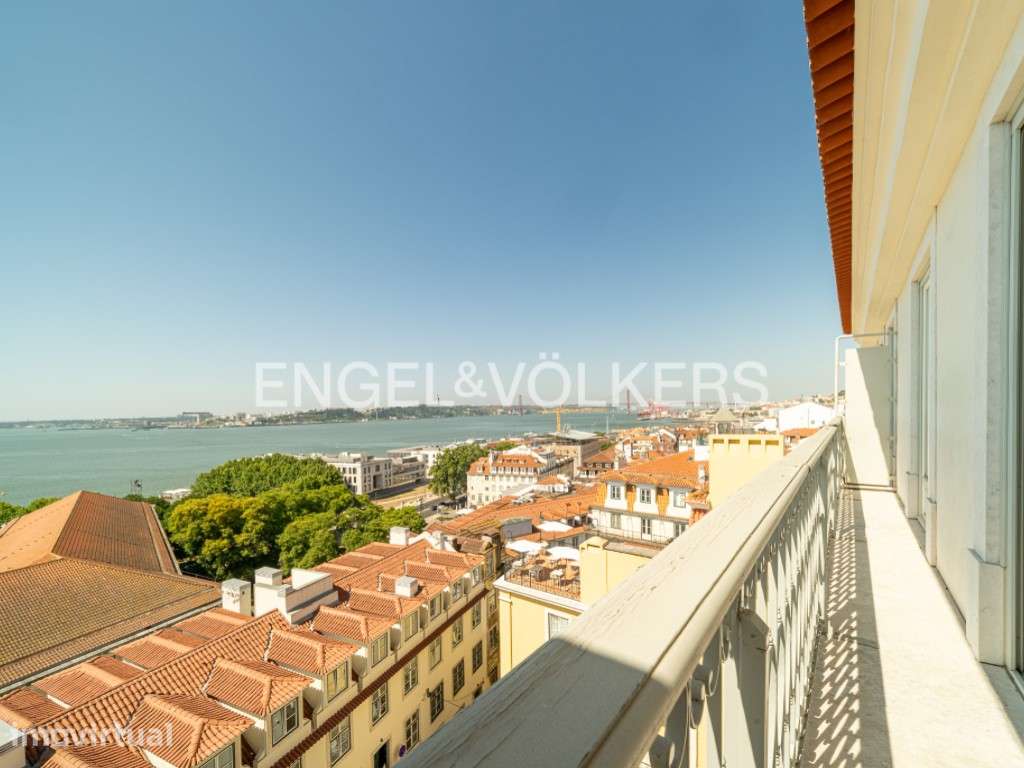 Duplex T3 com vista Rio Tejo em Santa Maria Maior - Grande imagem: 3/32