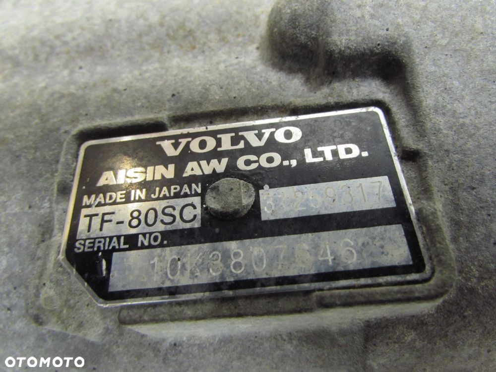 VOLVO XC90 LIFT 2.4 D5 07-14 SKRZYNIA BIEGOW AUTOMATYCZNA 30735326  31259317 TF-80SC - 13
