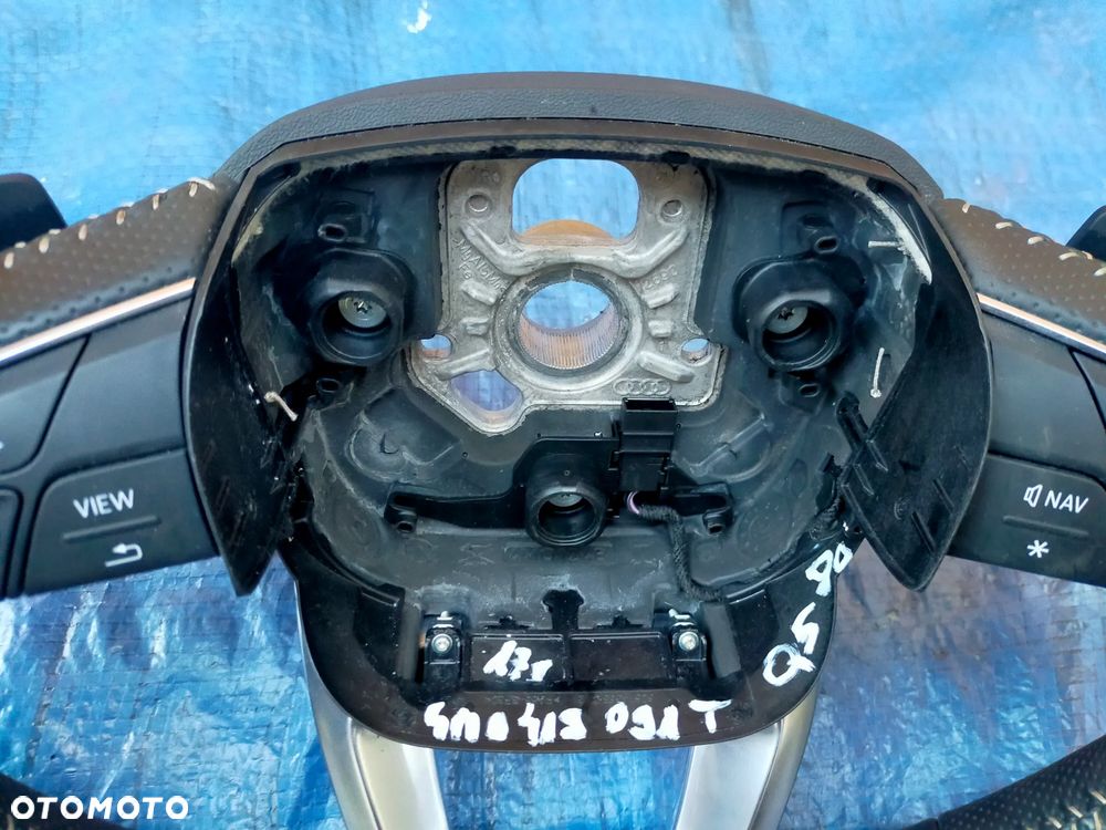 Audi Q7 SQ7 4M S-Line / Kierownica ŚCIĘTA / ŁOPATKI / ORYGINAŁ - 3