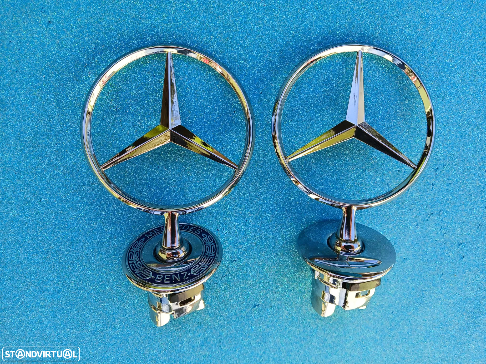 Emblema estrela capo Mercedes w204 w205 w203 w211 w212 w213 w210 w124 w126 w140 w168 w169 w176 w190 w202 w221 w222 - 4