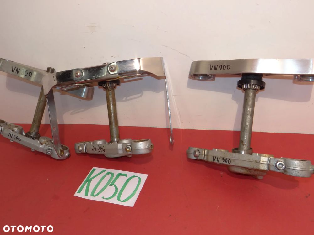K050  KAWASAKI VN 900 VULCAN CLASSIC PÓLKA DOLNA+GÓRNA ZAWIESZENIA  PODANA CENA ZA SZTUKĘ - JEDEN KOMPLET PÓŁKA 100% PROSTA - 12