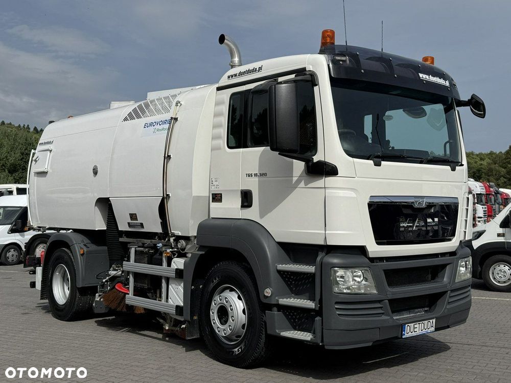 MAN TGS 18.320 E5 BUCHER OPTIFANT 8000 Zamiatarka Uliczna Euro 6 - 8