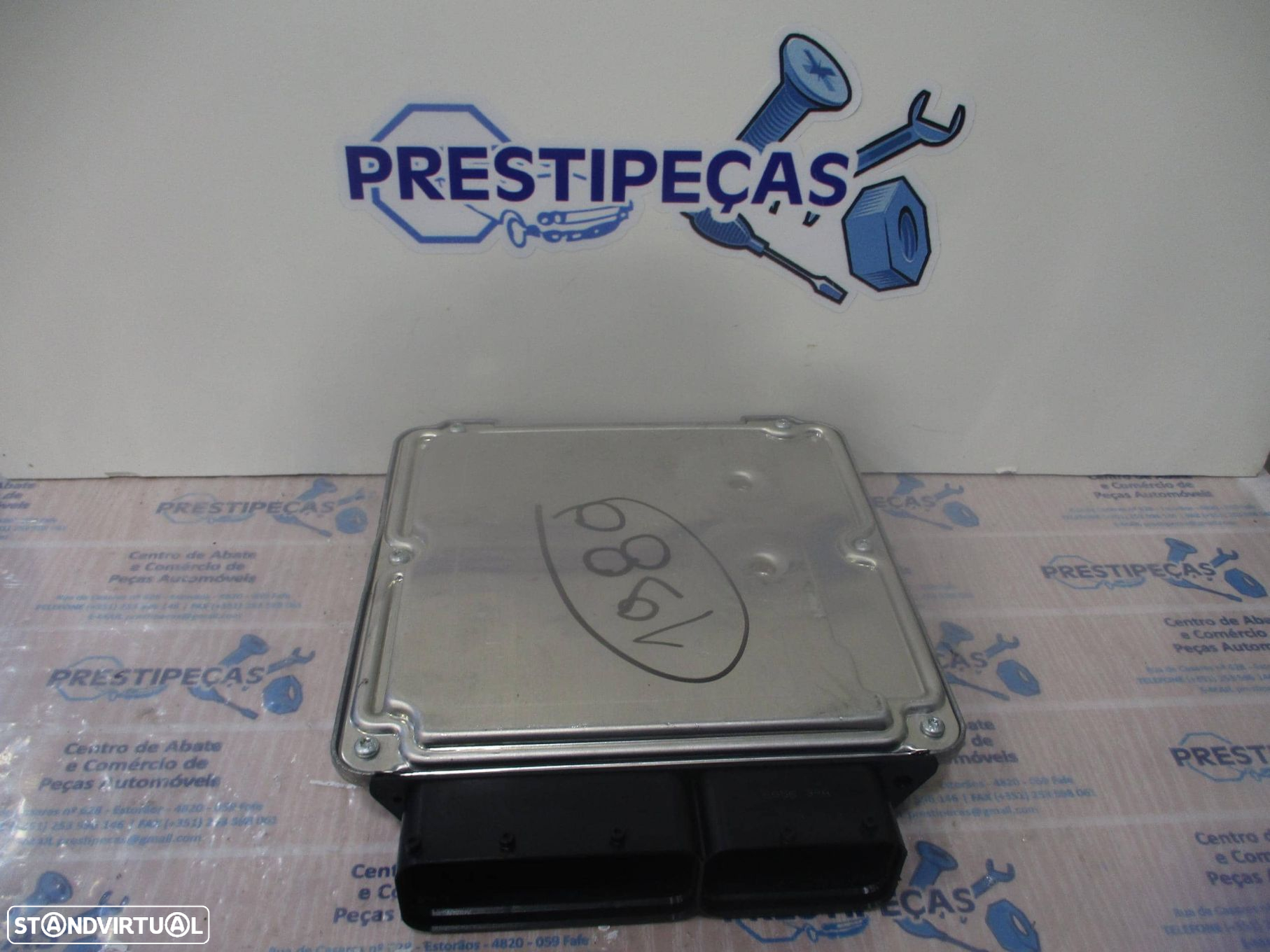 Centralina 03G906016GC  0281012169 AUDI A6 4F FASE 1 2006 2.0TDI 140CV 5P AZUL ESCURO BOSCH - 3
