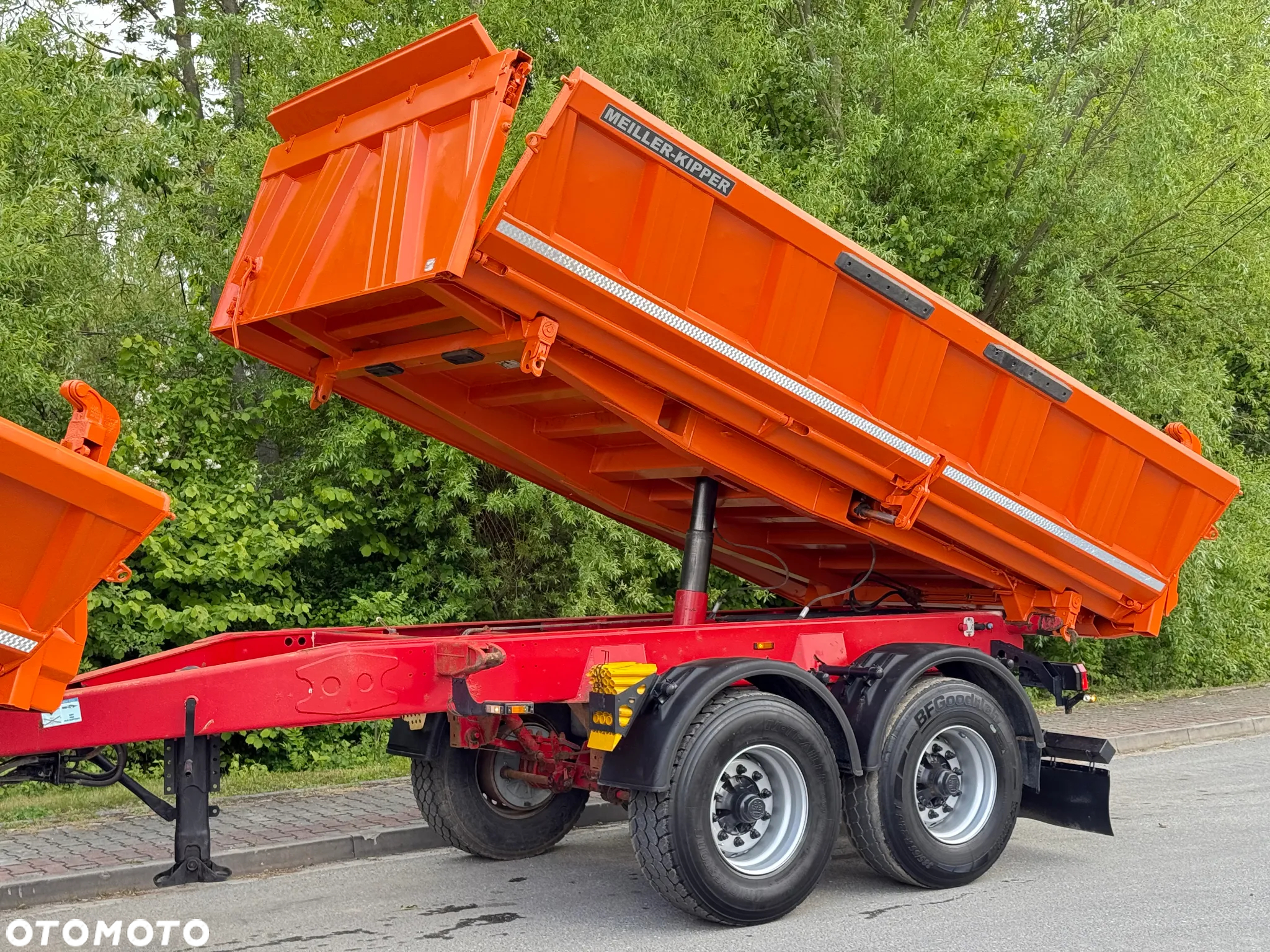 Meiller * Przyczepa Tandem * Meiller * Bordmatic Kiper Wywrotka x3 * Stan Idealny - 11