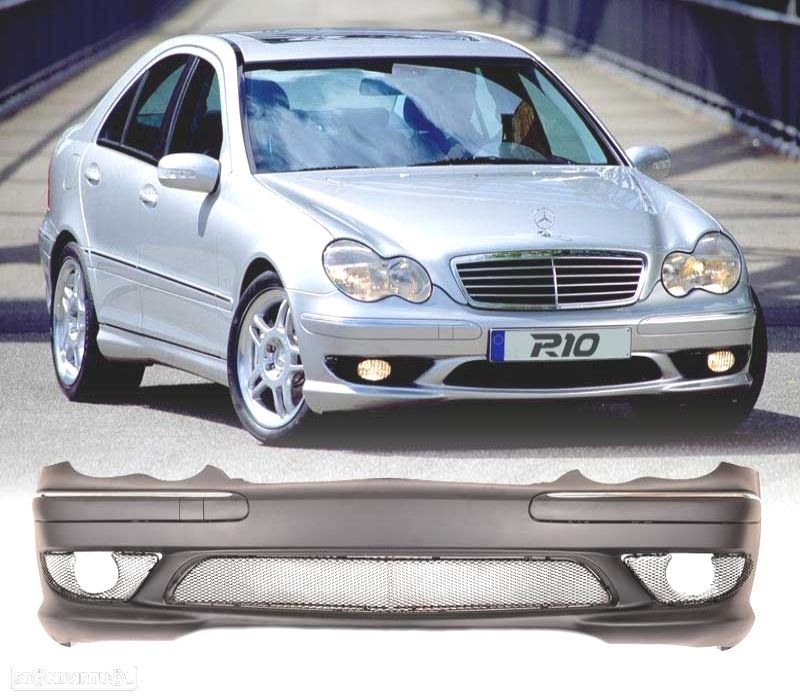 PÁRA-CHOQUES FRONTAL MERCEDES CLASE C W203 00-03 LOOK AMG - 1