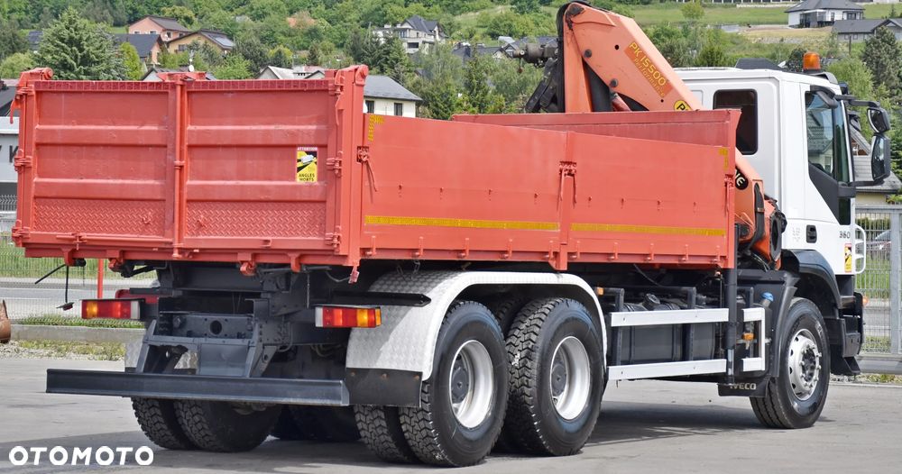 Iveco TRAKKER 360 * WYWROTKA 5,60 m + PK15500 + PILOT/ 6x4 - 7