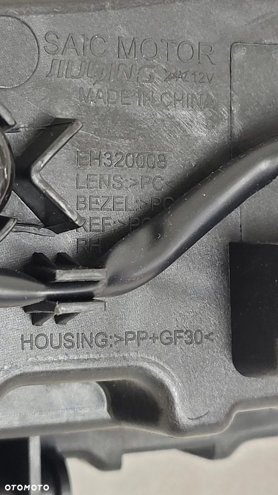 HALOGEN PRAWY PRZÓD PRZEDNI LED MG 4 MG4 2022- 11344959 NOWY - 9