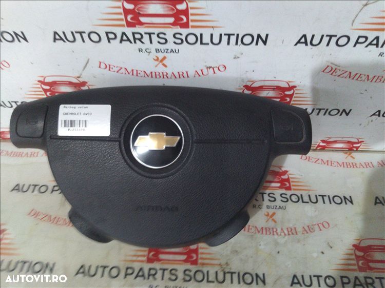 airbag volan chevrolet aveo