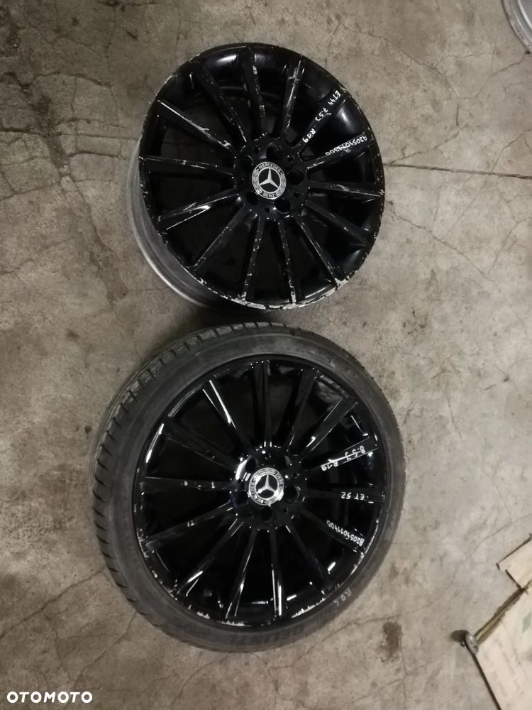 MERCEDES C-KLASA W205 7,5J 19'' ET44 5x112 A2054011300 A2054011400 ET52 8,5J R19 - 1