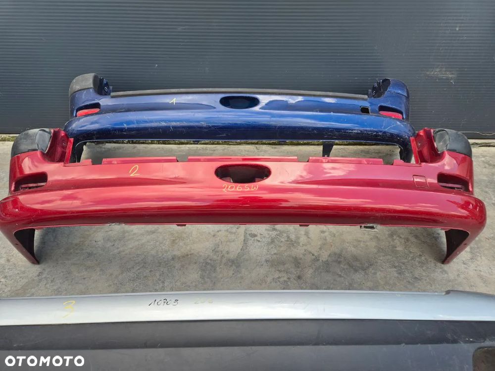 ZDERZAK TYŁ TYLNY PEUGEOT 206 KOMBI - 3