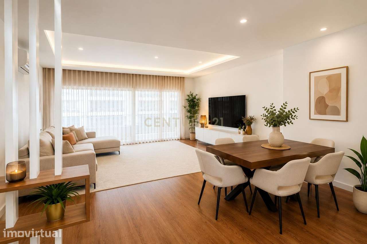 Apartamento T3 com Churrasqueira e Garagem Box - Grande imagem: 3/15