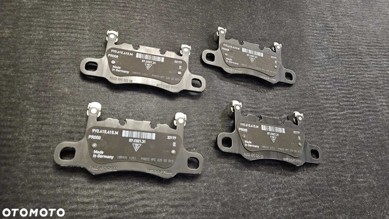 Nowe Klocki hamulcowe tył Porsche 911 992 S 4S 992698075P 992.698.075.P - 4