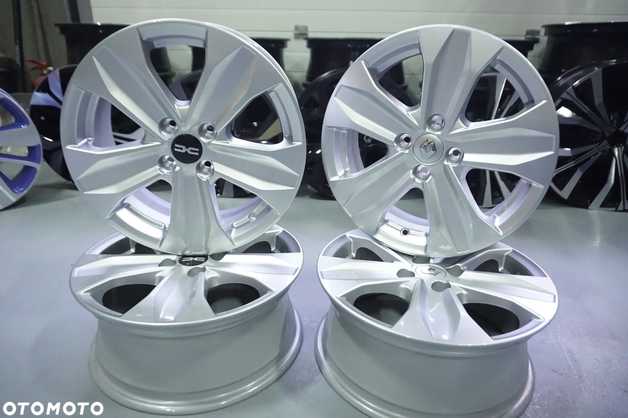 FELGI ALUMINIOWE 16 RENAULT MEGANE SCENIC CAPTUR CLIO DACIA JOGGER SPRIND LODGY LOGAN STEPWAY SANDERO DOKKER SPRING  ORYGINAŁ - 1
