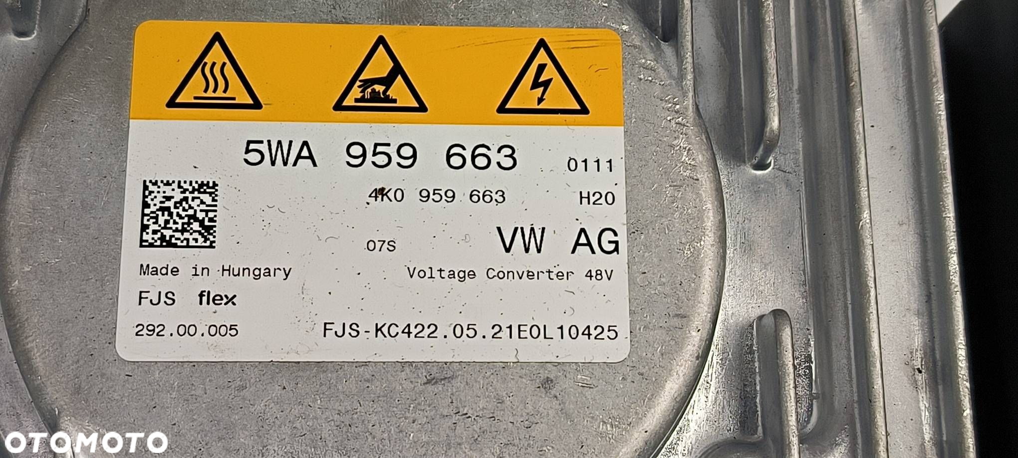 MODUŁ SKODA OCTAVIA IV 5WA959663 - 3