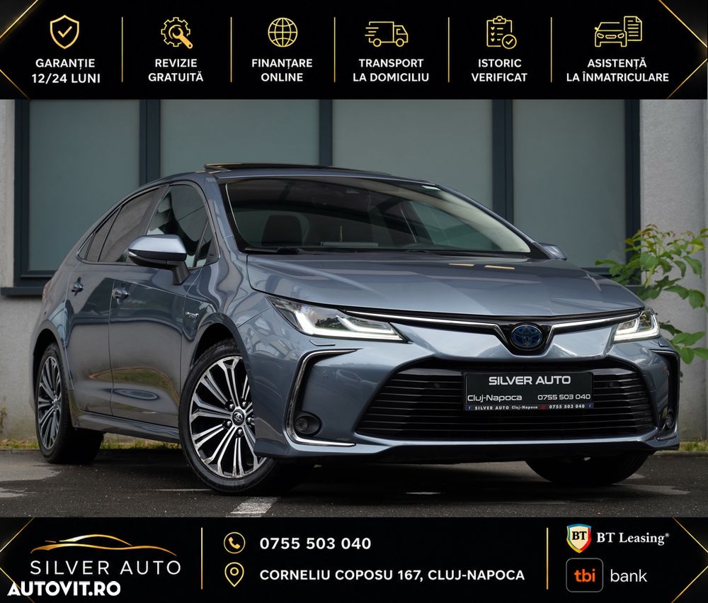 Toyota Corolla 1.8 HSD Exclusive tapiterie Neagra - 2
