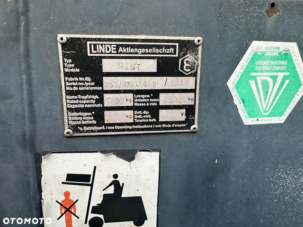 Linde H16T - 8