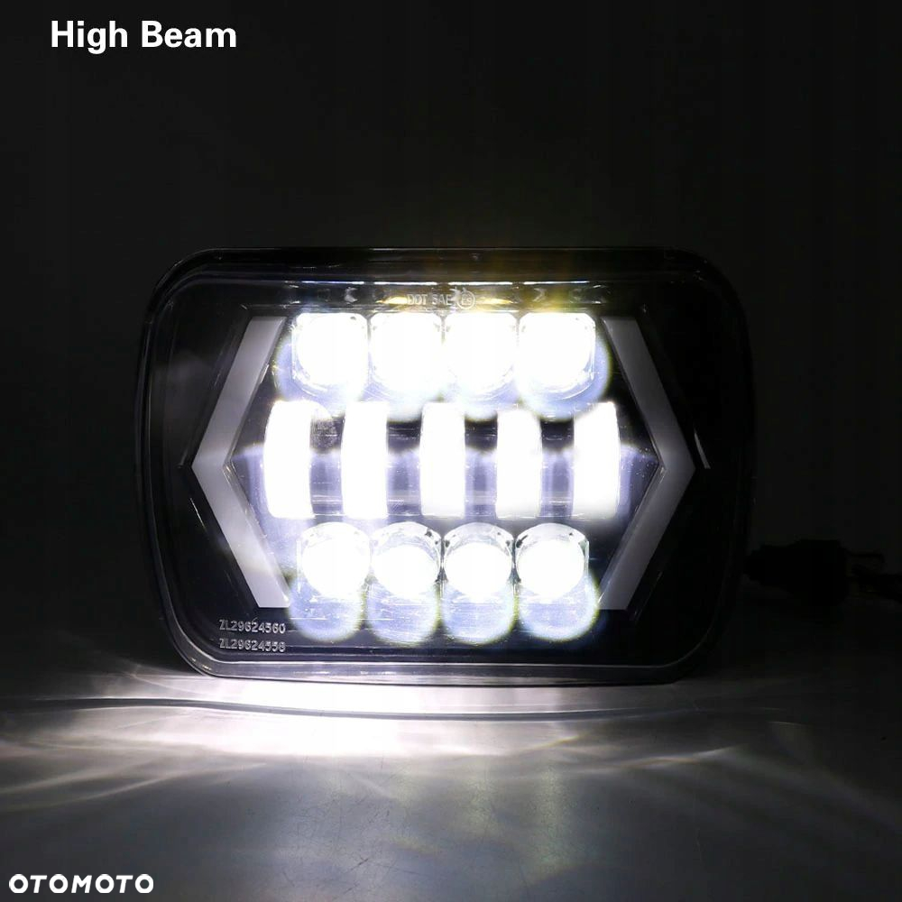 Lampy przednie LED Jeep Cherokee XJ Wrangler YJ - 8