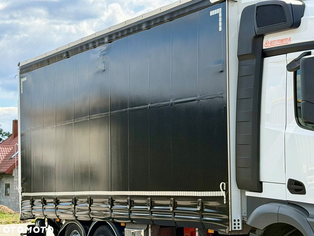 Mercedes-Benz ACTROS 2540 / FIRANKA / WINDA / 18 EUROPALET / EURO 6 / AUTOMAT / 14 450 KG ŁADOWNOŚCI / 2018 ROK - 9