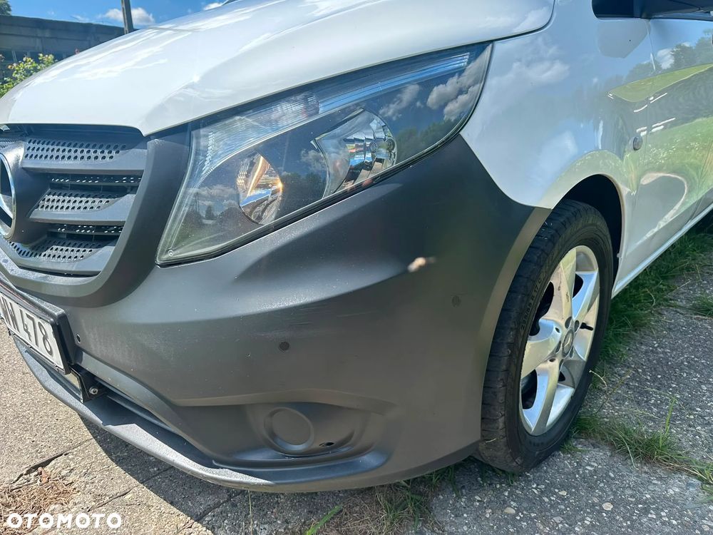 Mercedes-Benz VITO 2.1 diesel 190kM automat, WERSJA LONG L2H1, GWARANTOWANY PRZEBIEG! 2015 rok, ALUFELGI, CZUJNIKI PRKOWANIA, BEZWYPADKOWY! - 19