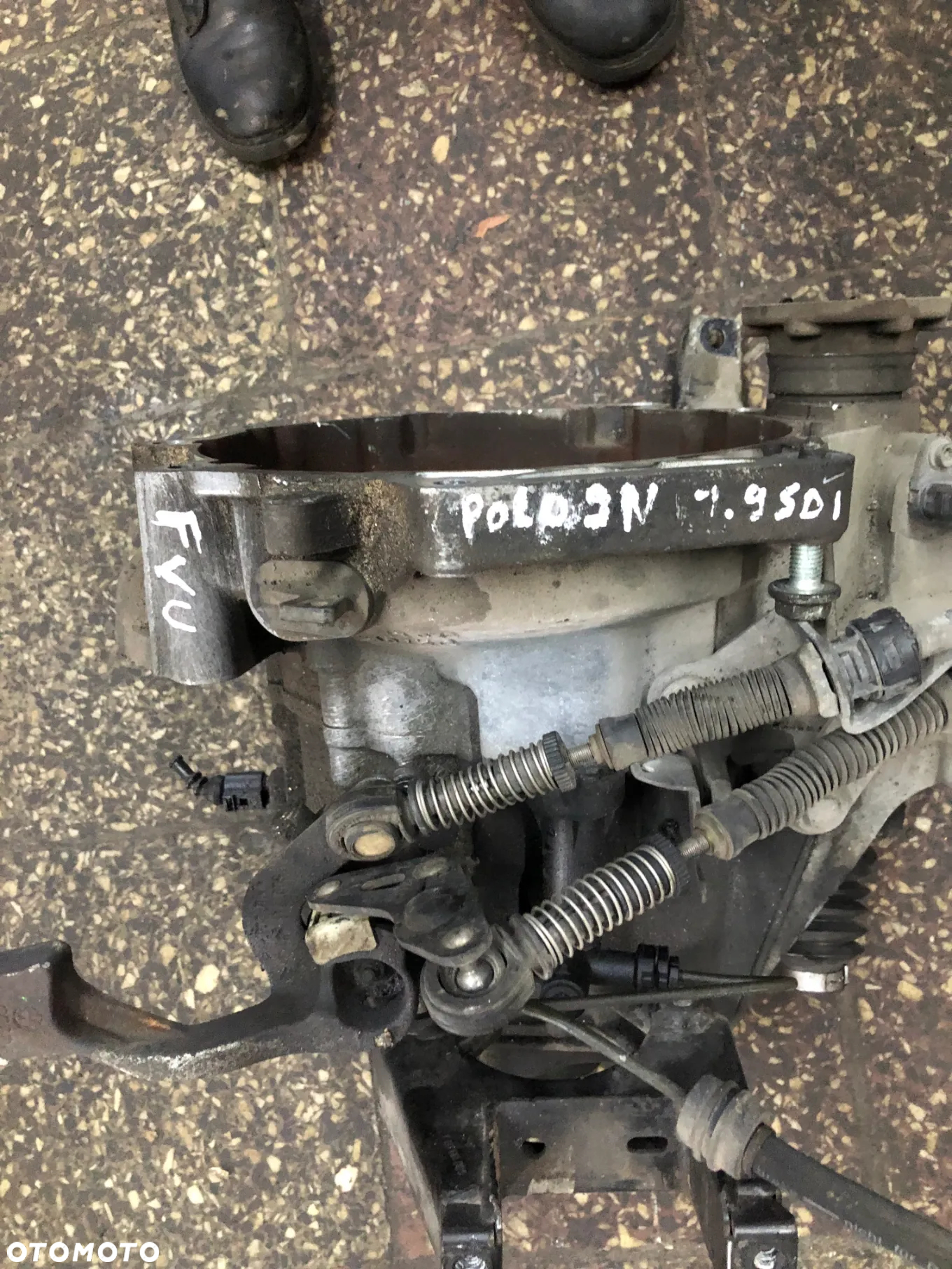 SKRZYNIA BIEGÓW VOLKSWAGEN POLO 9N 1.9 SDI FVU - 4