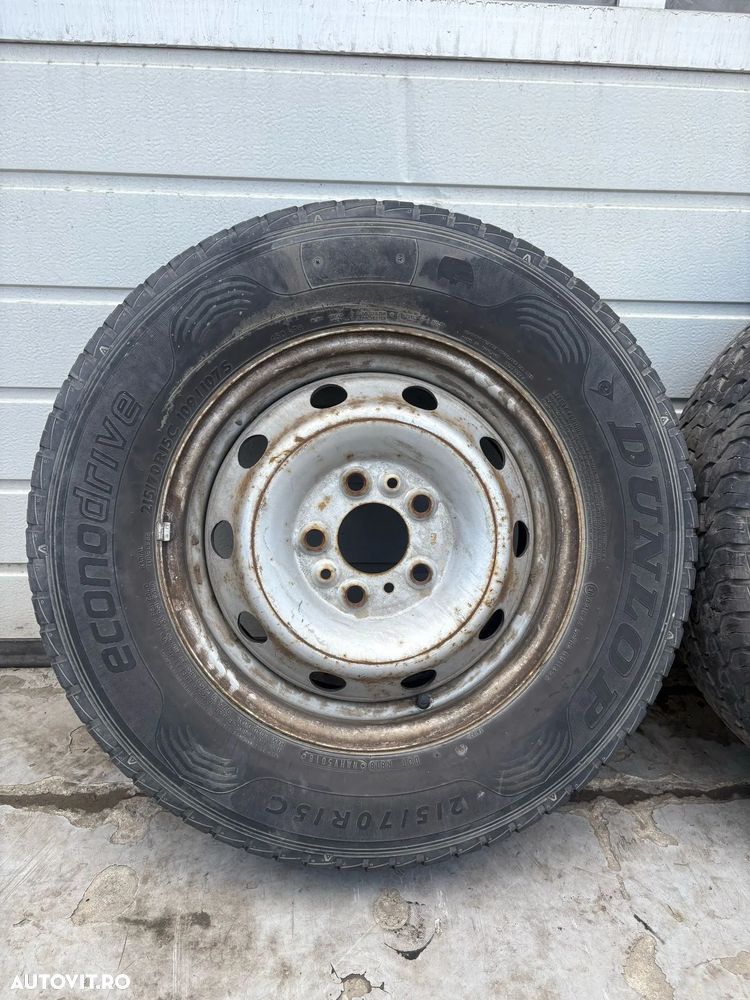 Jante tabla Fiat Ducato cu caucuiri C 215/70R15 C - 3