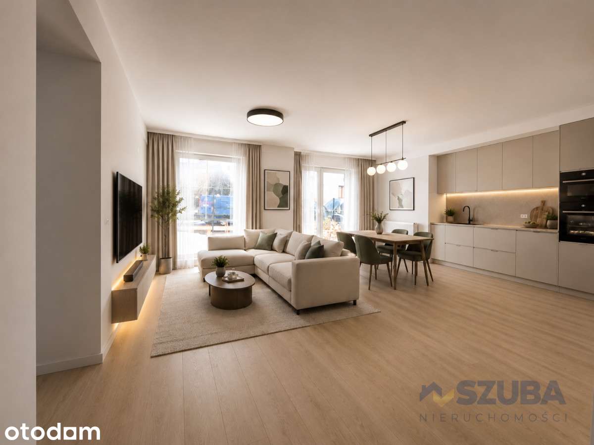 Trzy Pokojowy Apartament I Ogród 43,70 m²
