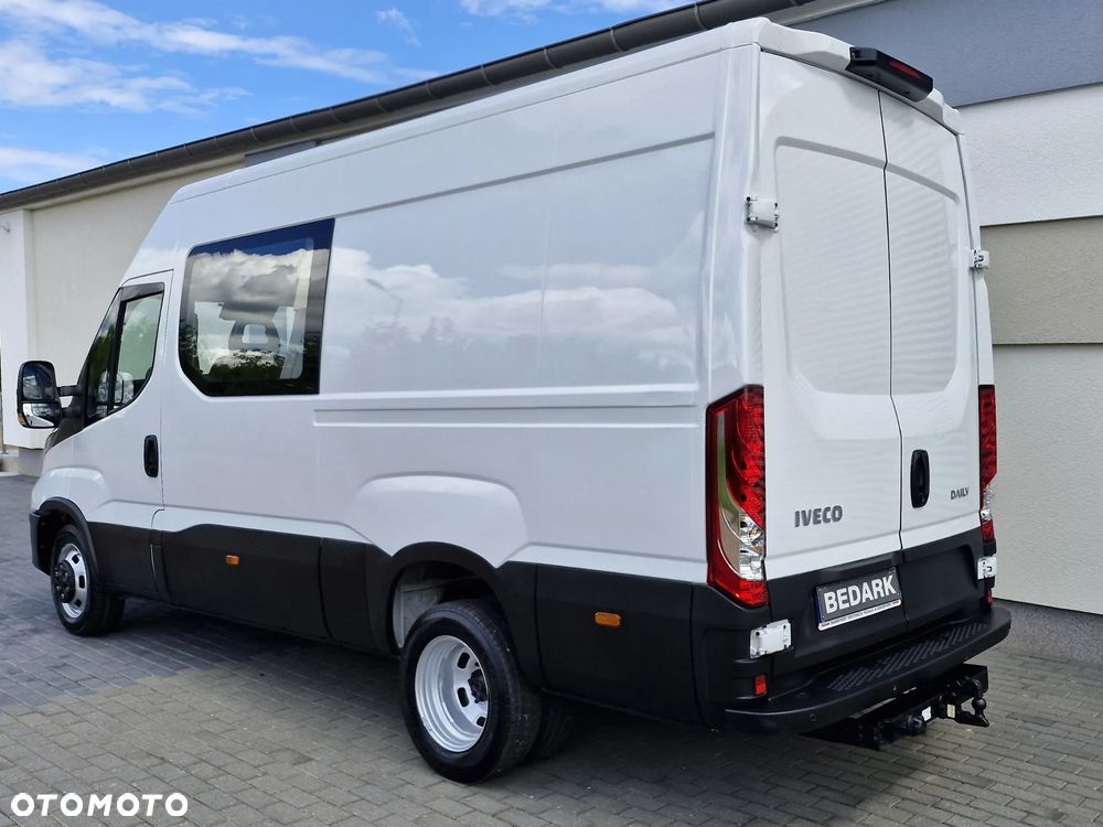Iveco Daily, 35C16, DOKA, 7 miejsc, BRYGADÓWKA, tempomat, klima, hak - 4