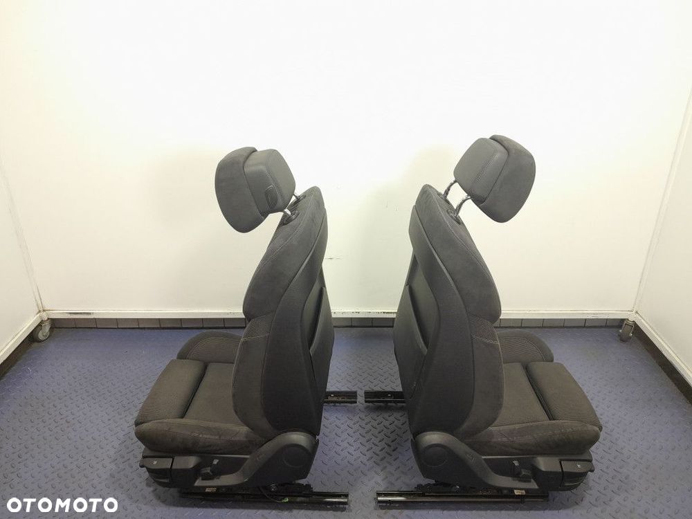 BMW 5 F11 KOMBI FOTELE KANAPA TYŁ TAPICERKI DRZWI ALCANTARA KOMPLET - 7