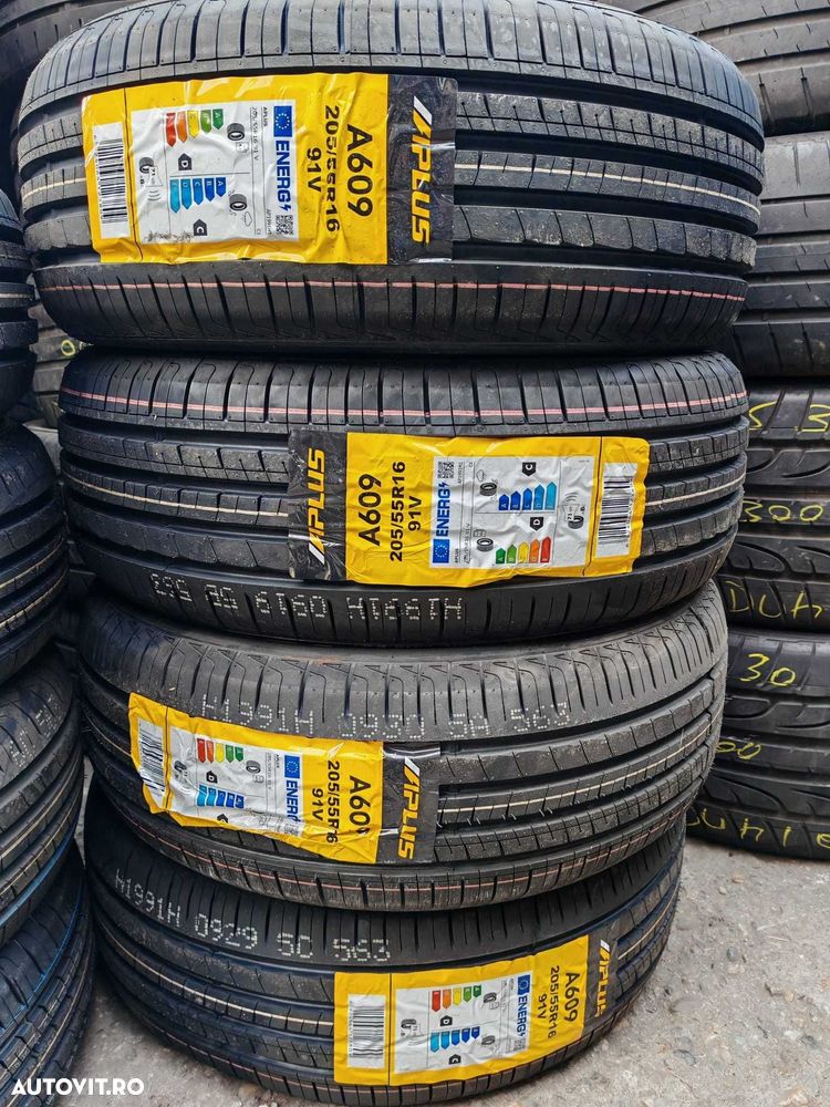 4 anvelope 205/55 R16 Aplus, NOI! - 1