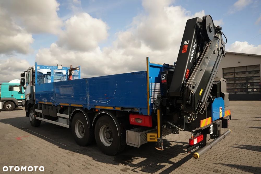 Renault C 380 / 6x4 / SKRZYNIOWY 6,8 m / + HDS HIAB X- HIPRO 192 ES- 4 WYSÓW: 12,4 M / ROTATOR / WIDŁY DO PALET / EURO 6 - 10