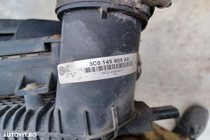 Radiator apa racire motor COMPLECT 2.0 CBAB 3C0145805AK Volkswagen VW Passat B6  [din 2005 pana  20 - 1